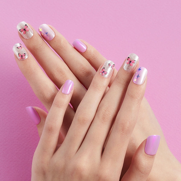 [CRUSH ON YOU] MAGIC PRESS NAIL - MAGICAL BUTTERFLY
