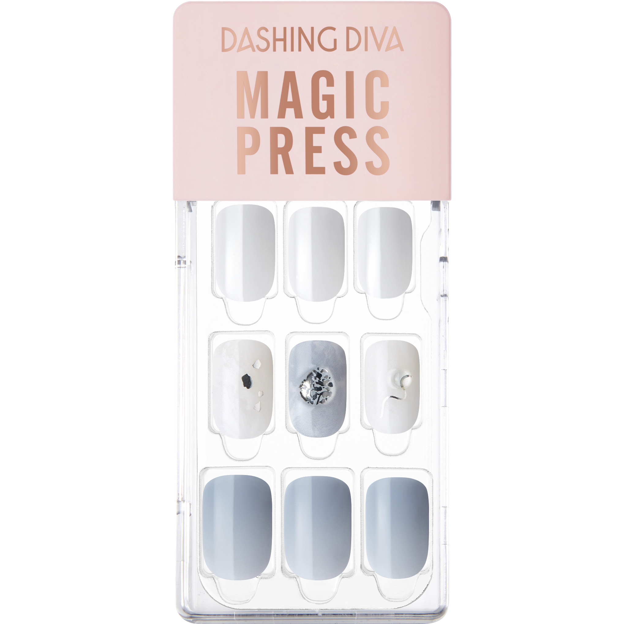 [CHRISTMAS NIGHT] MAGIC PRESS NAIL ICE VILLAGE Dashing diva NZ