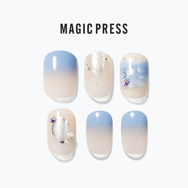 [NEW WORLD] MAGIC PRESS NAIL - SANDY BEACH