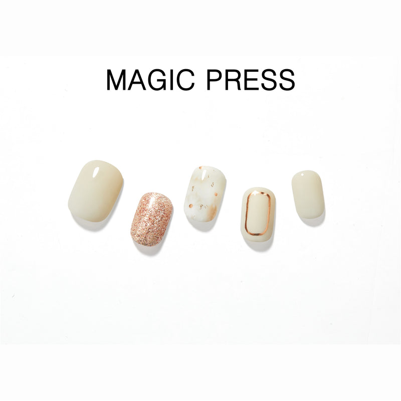 [GOLDEN LADY] MAGIC PRESS NAIL - GOLDEN LADY