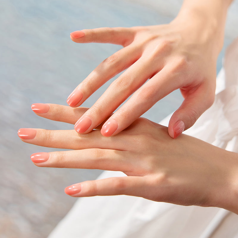 [JOYFUL SMILE] GLAZE GEL NAIL – CORAL BLUSHING