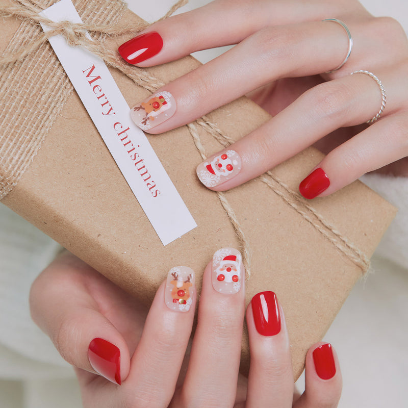 [CHRISTMAS] MAGIC PRESS NAIL - JOYFUL CHRISTMAS