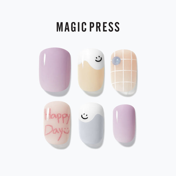 [HAPPY DAY] MAGIC PRESS NAIL - HAPPY DAY