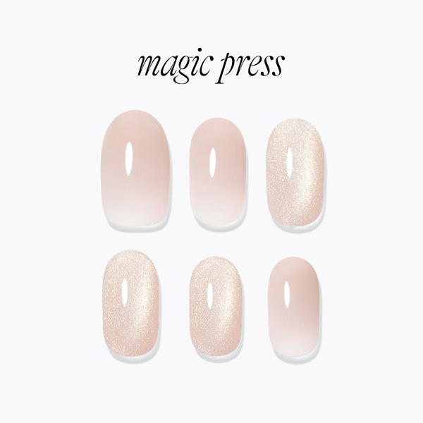 [GLEAMING] MAGIC PRESS NAIL - GLEAMING CREAM