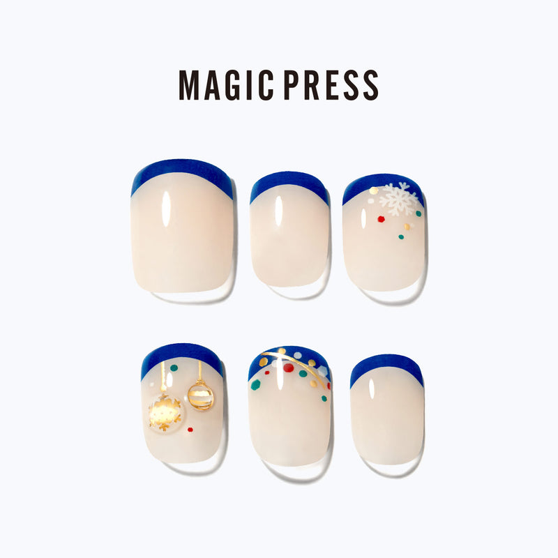 [MELLOW SNOW] MAGIC PRESS NAIL - MINI ORNAMENT