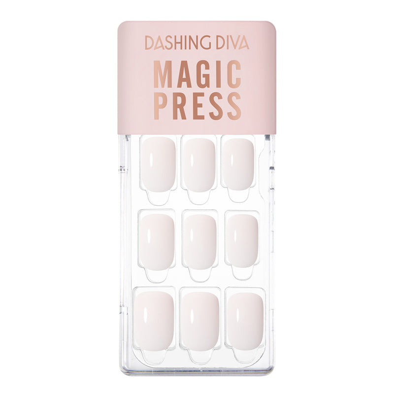 [WHITE FLORAL] MAGIC PRESS NAIL - WHITE BERRY