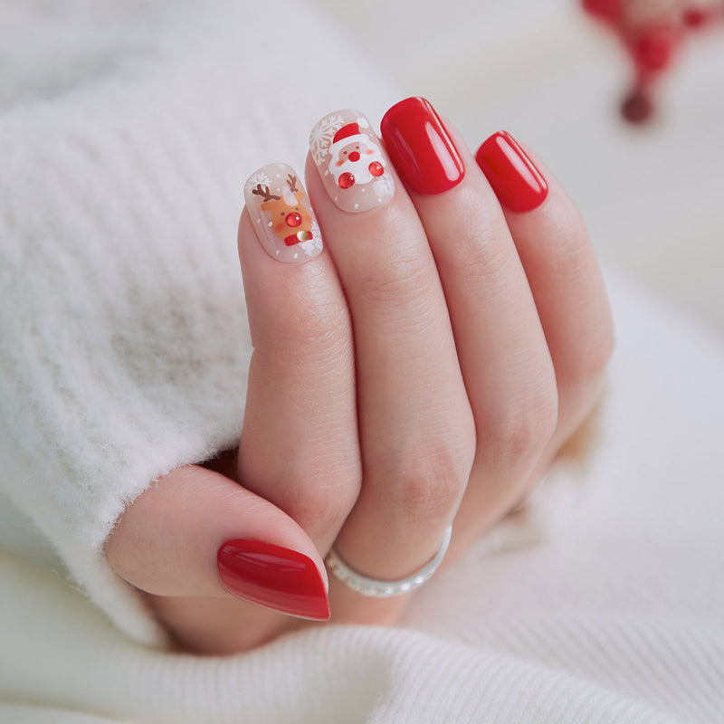 [CHRISTMAS] MAGIC PRESS NAIL - JOYFUL CHRISTMAS