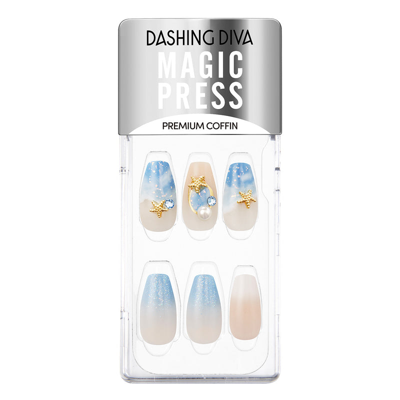 [NEW WORLD] MAGIC PRESS NAIL - PARADISE OCEAN