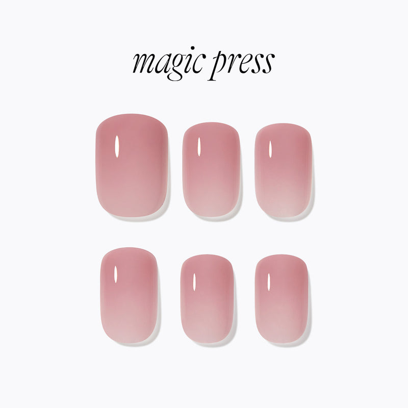 [COLOUR SERIES] MAGIC PRESS NAIL - PINK BLUSH (Regular Shape)