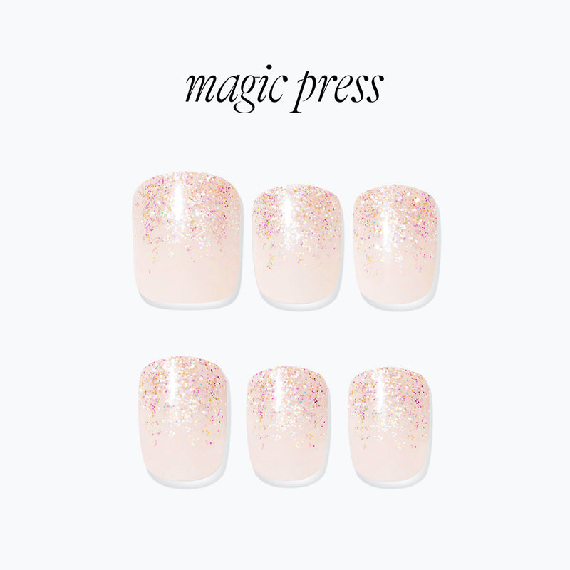 [BARE LAVENDER] MAGIC PRESS NAIL - SPANGLE