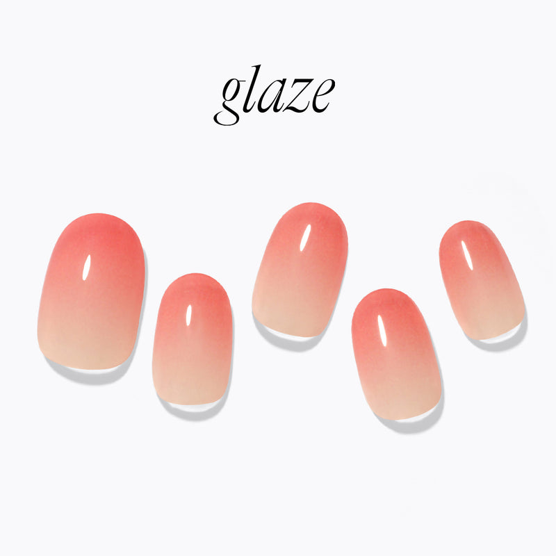 [JOYFUL SMILE] GLAZE GEL NAIL – CORAL BLUSHING