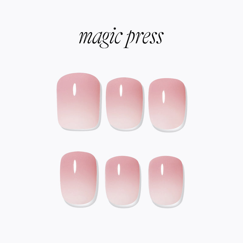 [CANDLELIGHT] MAGIC PRESS NAIL - BARE PINK