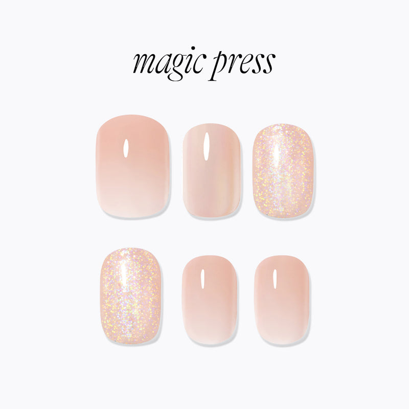 [SILKY BLUSH] MAGIC PRESS NAIL - SILKY BLUSH