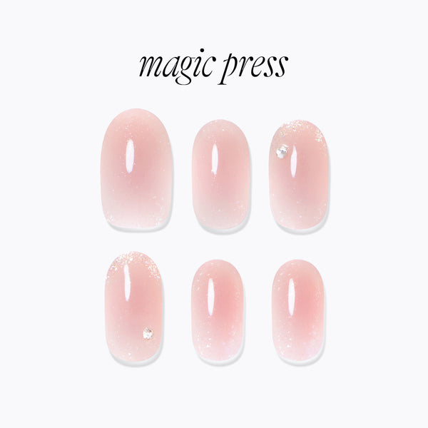 [GLASSY] MAGIC PRESS NAIL - SYRUP CHEEK