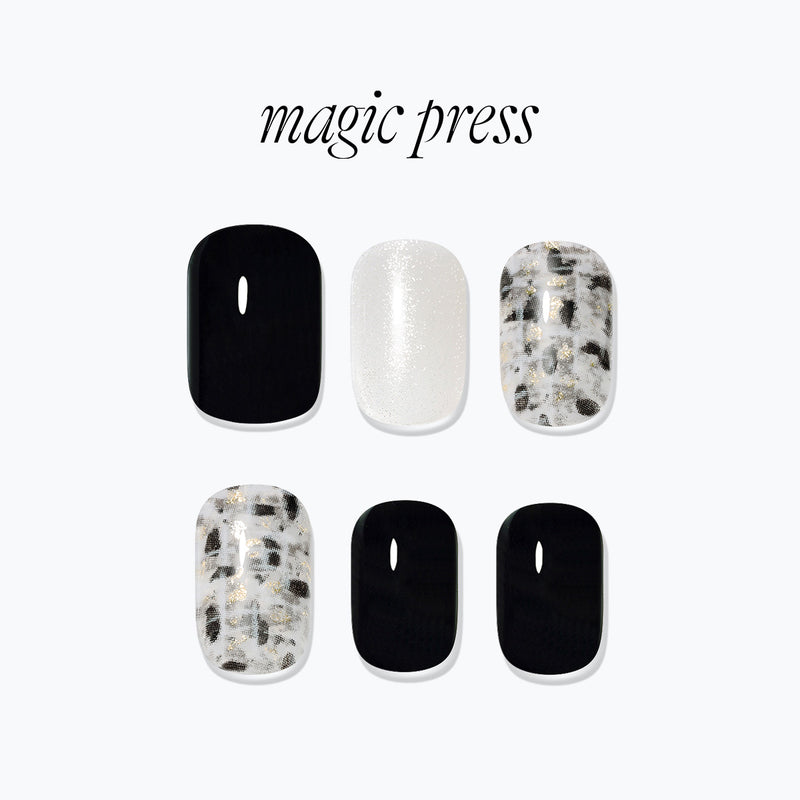 [CANDLELIGHT] MAGIC PRESS NAIL - CHIC TWEED