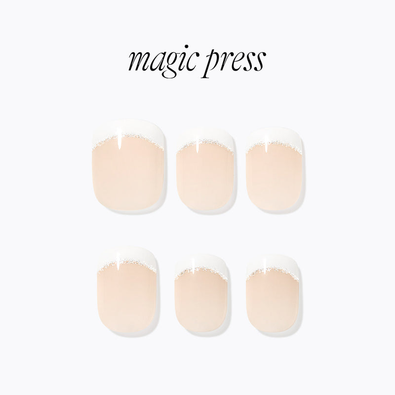 [PEARL FRENCH] MAGIC PRESS NAIL - MINI FRENCH