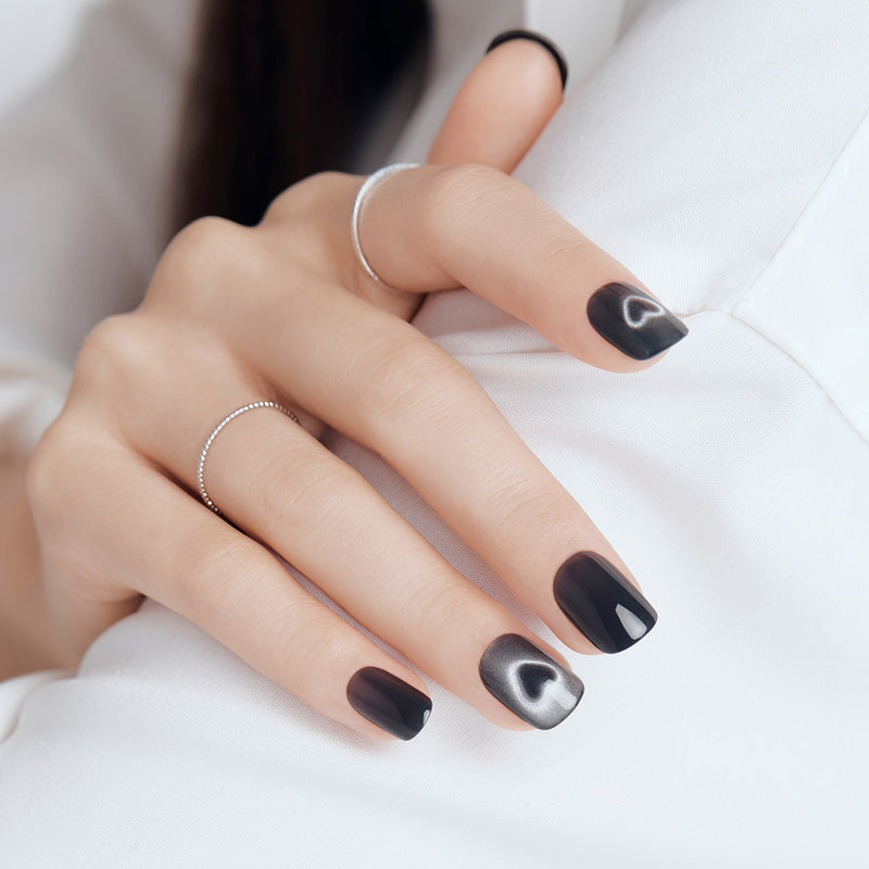 [CANDLELIGHT] MAGIC PRESS NAIL - HEART WAVE