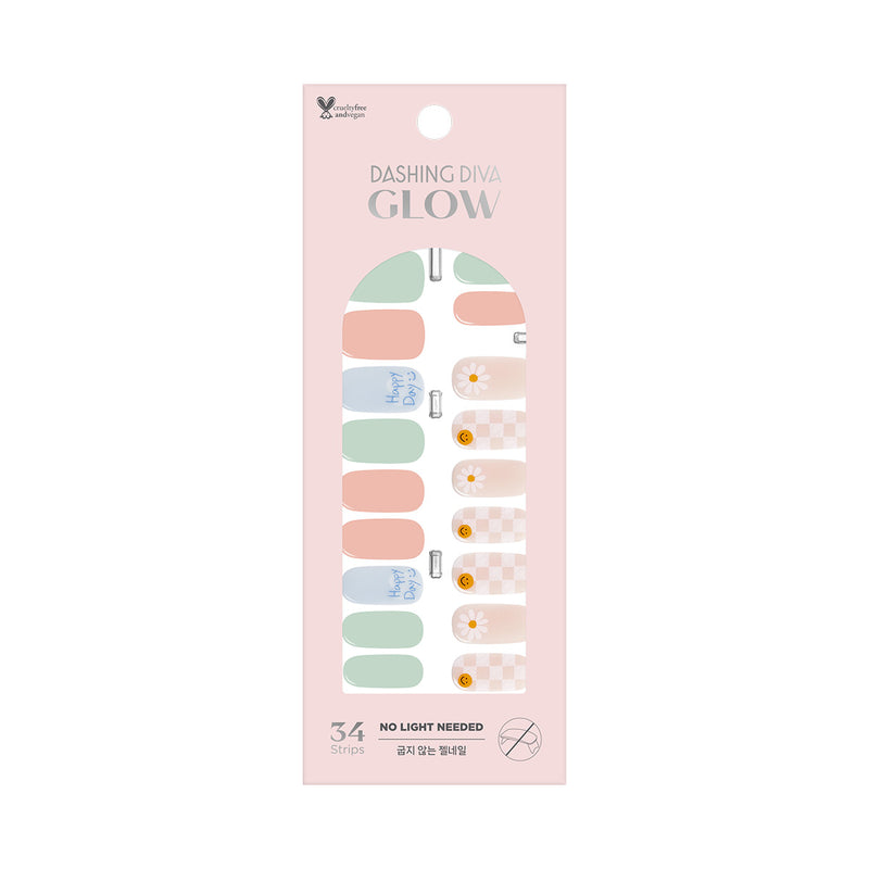 [LOVE ME] GLOW GEL NAIL – SMILE DAISY