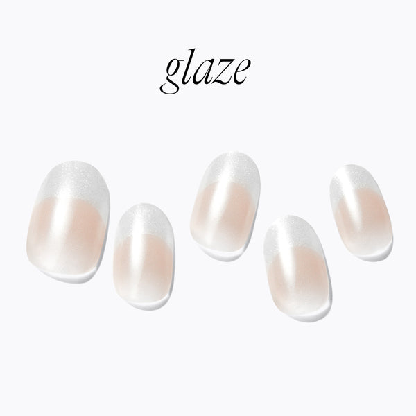 [LUCENT] GLAZE GEL NAIL – GLOSSY FRENCH