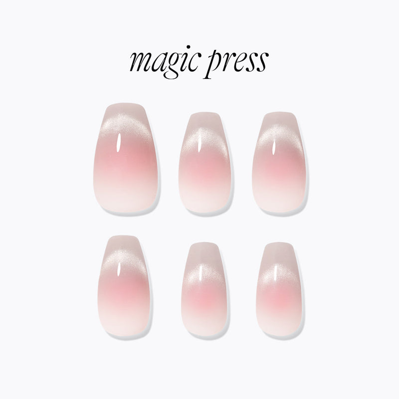 [LE VERNIS] MAGIC PRESS NAIL - CHEEK SHINE