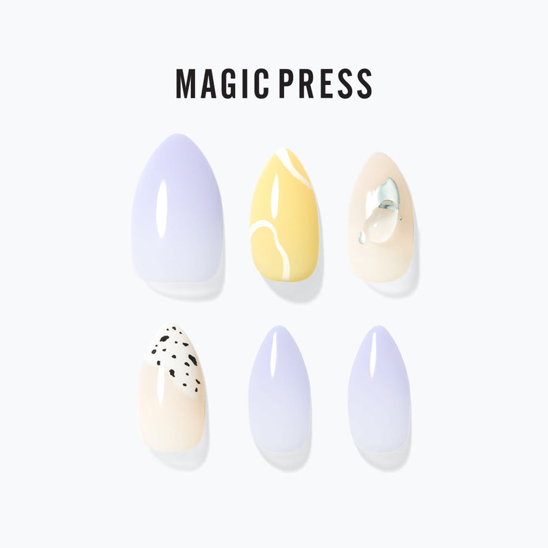 [CRUSH ON YOU] MAGIC PRESS NAIL - VANILA SPRING