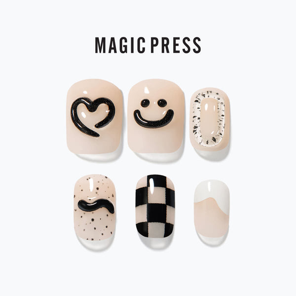 [LOVE DIARY] MAGIC PRESS NAIL - SMILE HEART