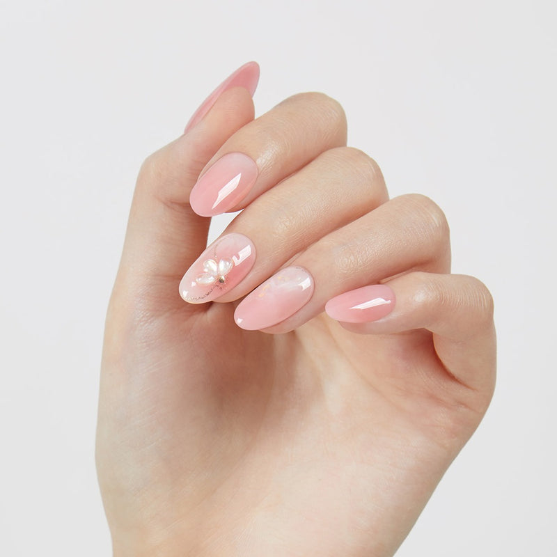 [PINK FLORAL] MAGIC PRESS NAIL - PINK FLORAL