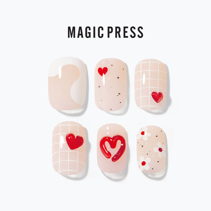 [LOVE DIARY] MAGIC PRESS NAIL - LOVE DIARY