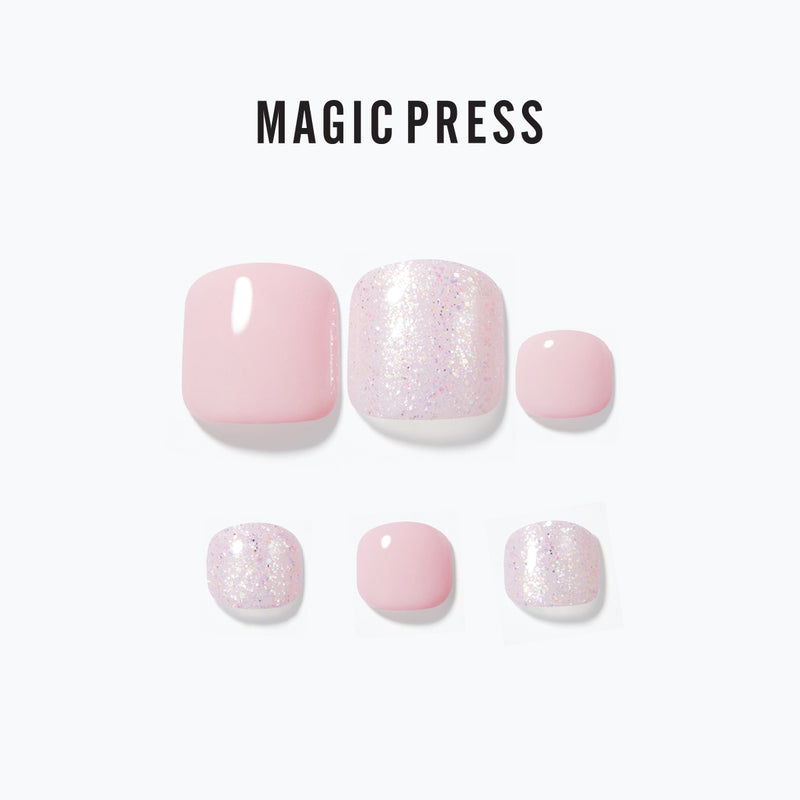 [ROMANCE STORY] MAGIC PRESS PEDI - GLITTERING PINK