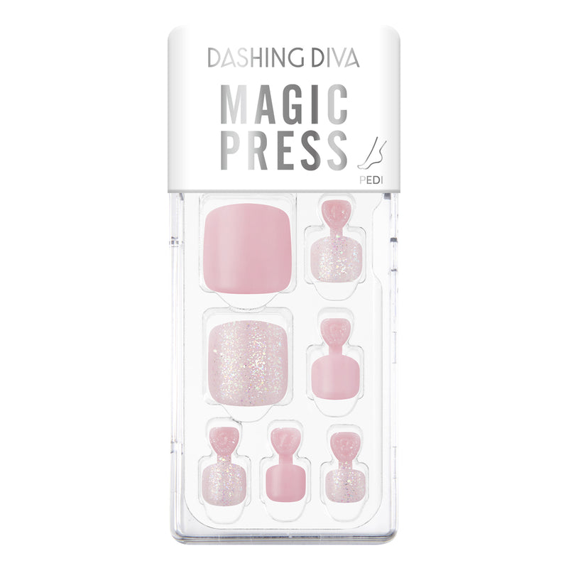 [ROMANCE STORY] MAGIC PRESS PEDI - GLITTERING PINK