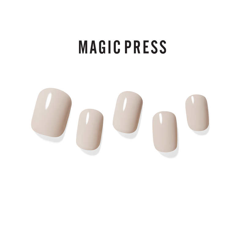 [BRICK ROSE] MAGIC PRESS NAIL - ABALONE GREY