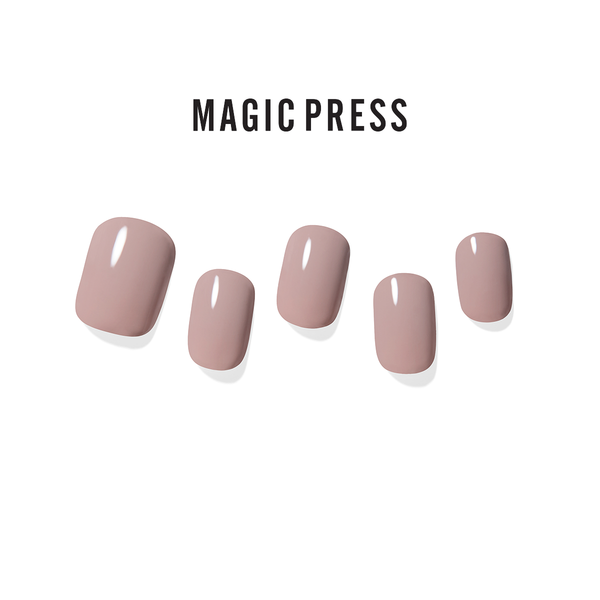 [BRICK ROSE] MAGIC PRESS NAIL - TOFFEE NUT LATTE