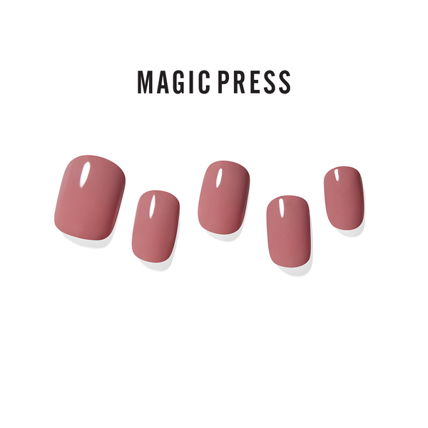 [BRICK ROSE] MAGIC PRESS NAIL - DUSKY ROSE