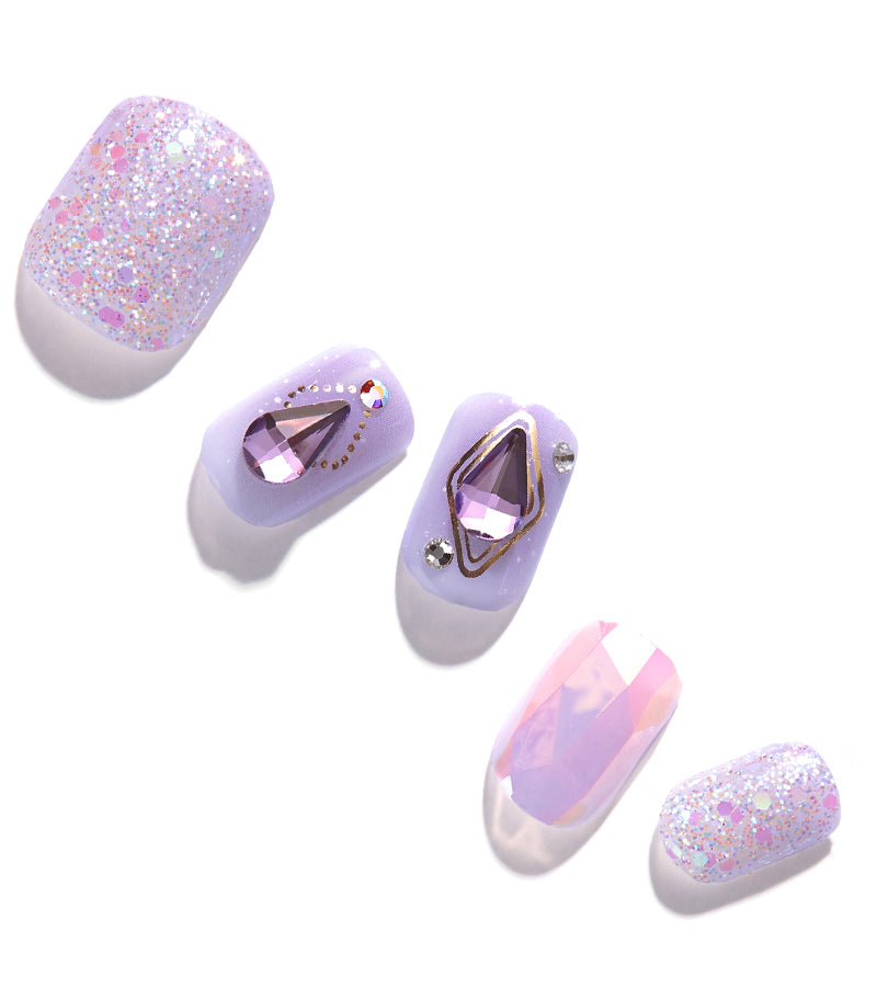 [PREMIUM COLLECTION] MAGIC PRESS NAIL - AMETHYST