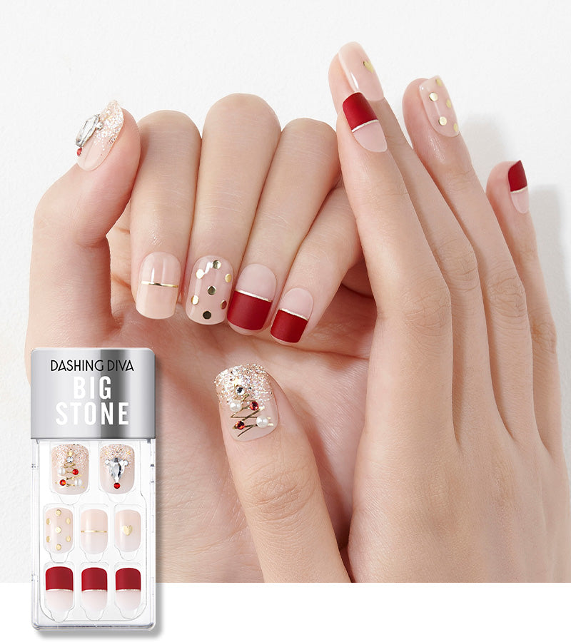 [PREMIUM COLLECTION] MAGIC PRESS NAIL - SWEET HOLIDAY