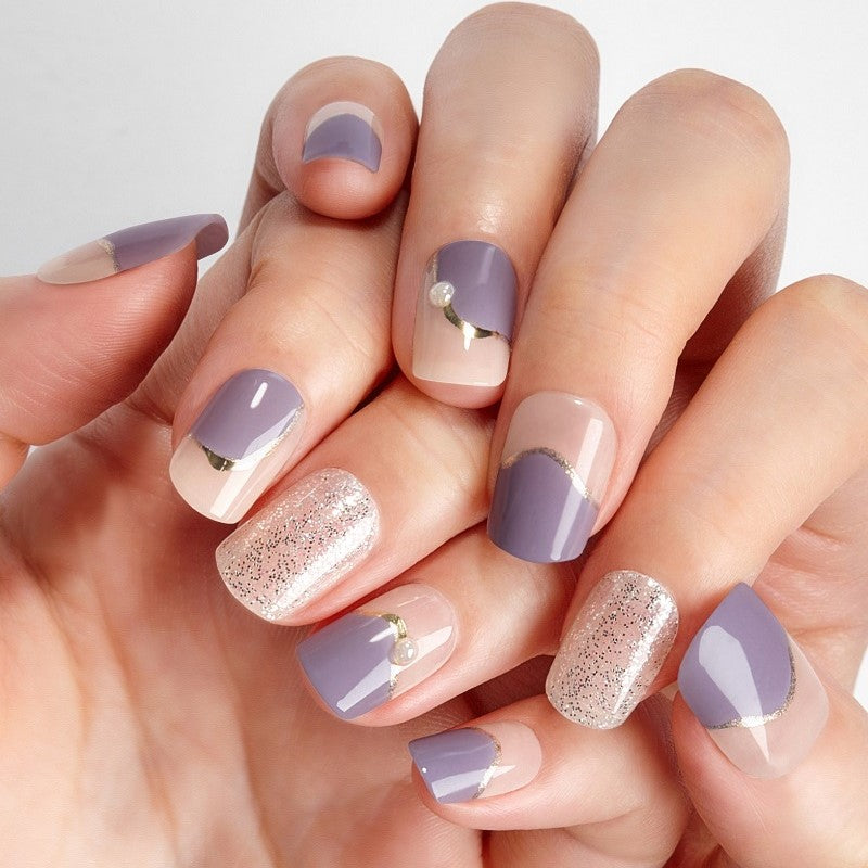 [SPRING LADY] MAGIC PRESS NAIL - VIOLET PETAL