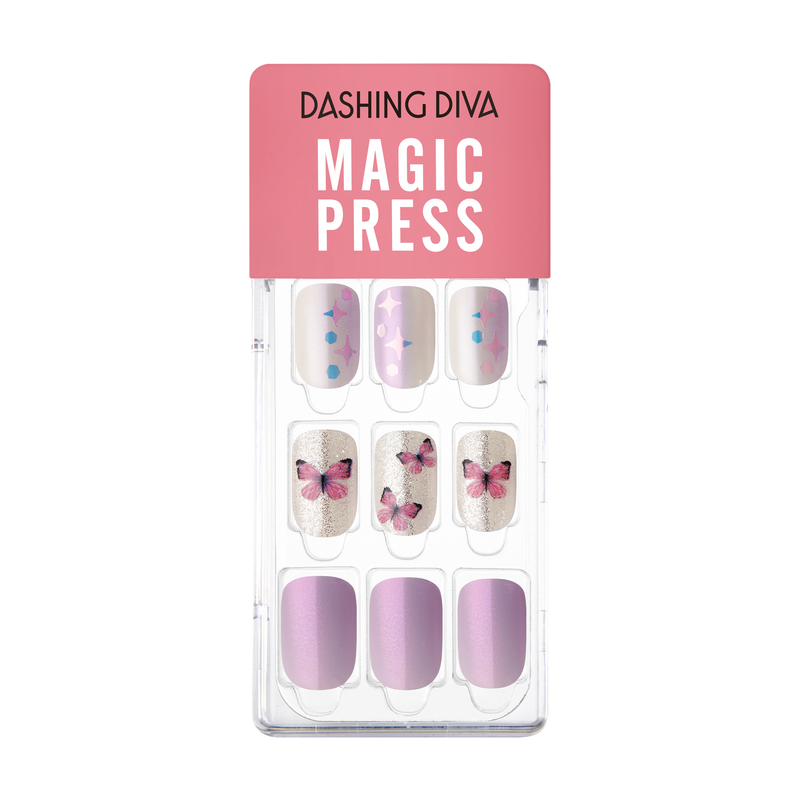 [CRUSH ON YOU] MAGIC PRESS NAIL - MAGICAL BUTTERFLY
