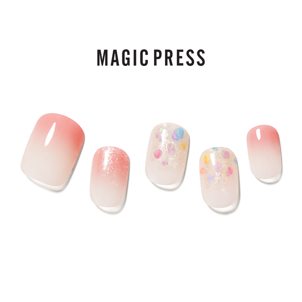 [ON THE GROUND] MAGIC PRESS NAIL - PINKY JUICE