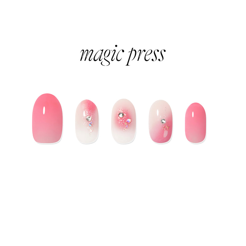 [GRACE] MAGIC PRESS NAIL - PINKISH CHEEK