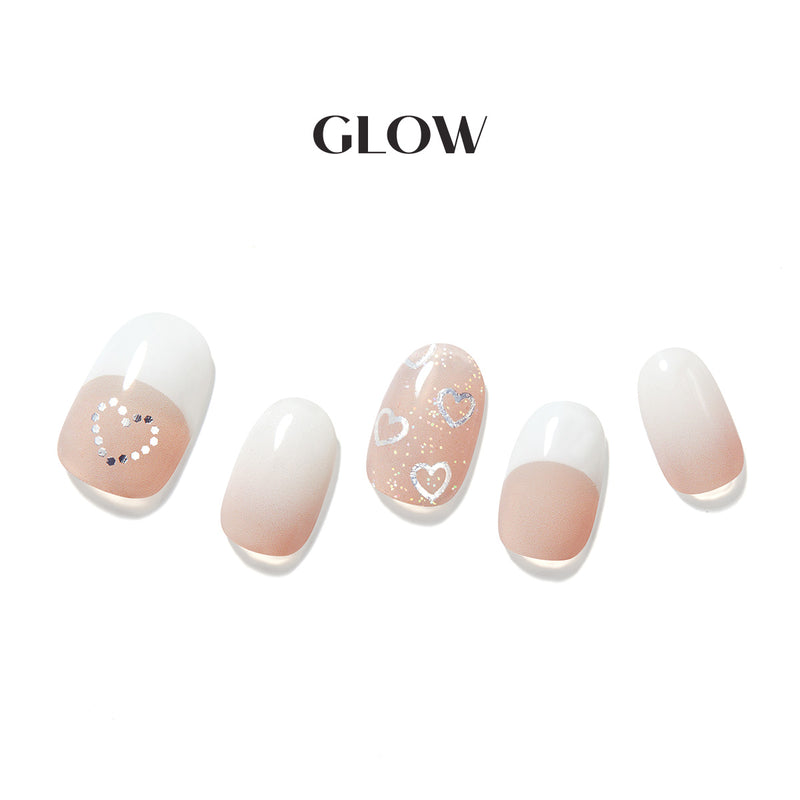 [ADORABLE] GLOW GEL NAIL – LOVEY DOVEY