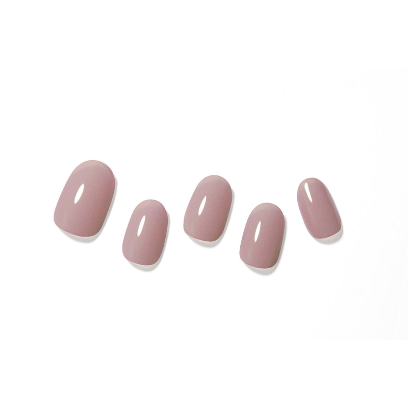 [SOFT COLOUR] GLAZE GEL NAIL – SOFT MAUVE