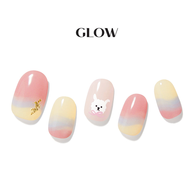 [THE FIRST GLOW] GLOW GEL NAIL – FLUFFY PUPPY