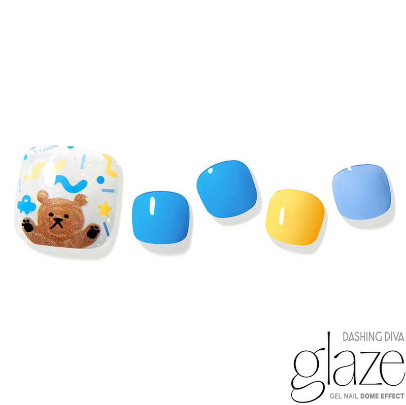 [CAFU EDITION] GLAZE GEL PEDI – SWIMMING CAFU