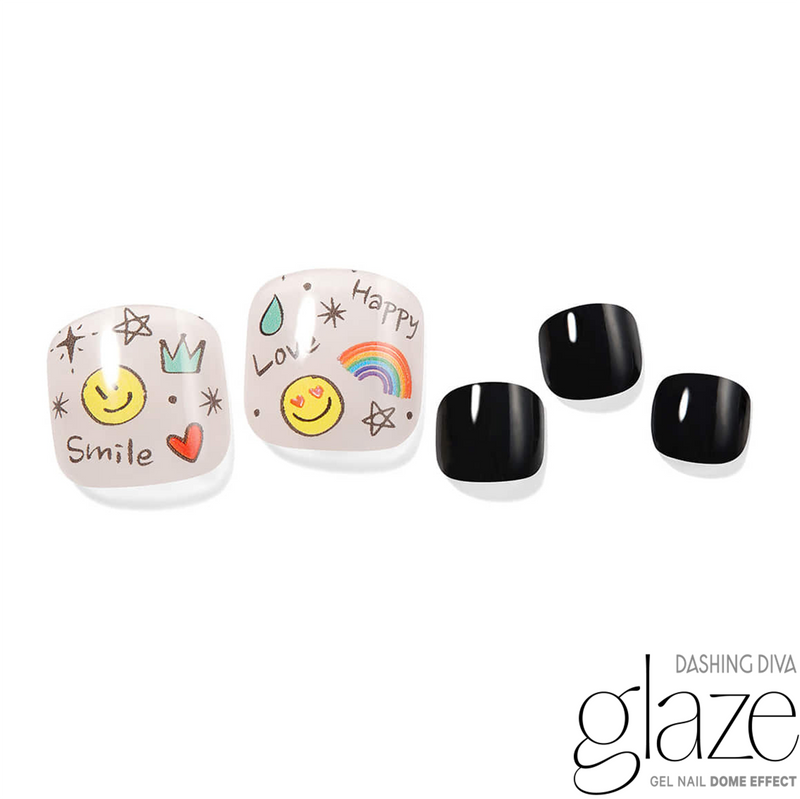 [GARDEN PICNIC] GLAZE GEL  PEDI – HA HA HA