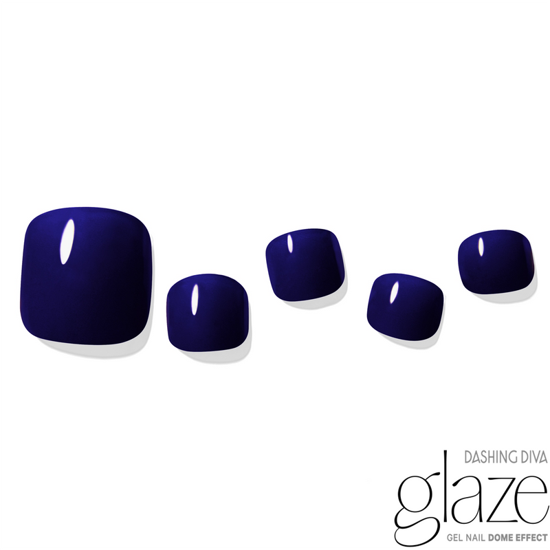 [FULL COLOUR] GLAZE GEL PEDI – DARK SAPPHIRE