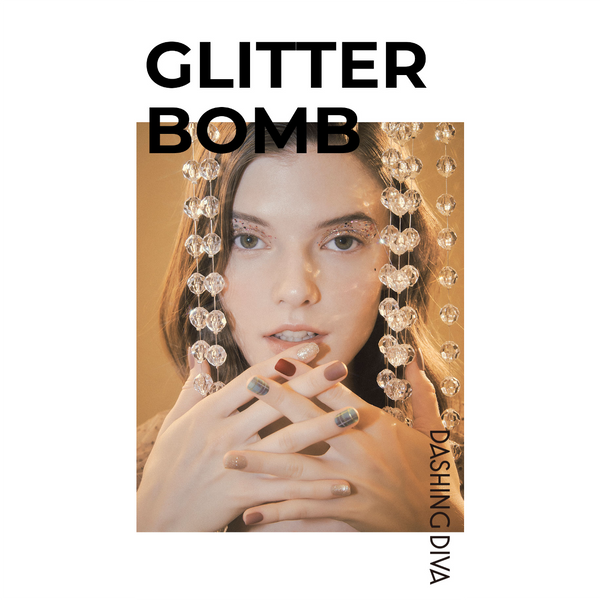 [GLITTER BOMB] GLOSS GEL NAIL STICKER - CALM WOOD