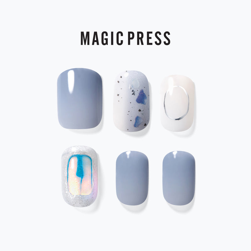 [CHARMING DAYS)] MAGIC PRESS NAIL - ICE HEAVEN