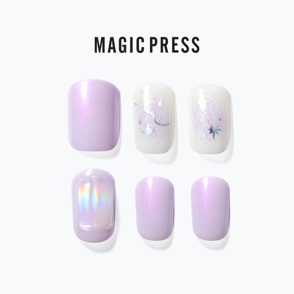 [CHARMING DAYS)] MAGIC PRESS NAIL - VIOLETA