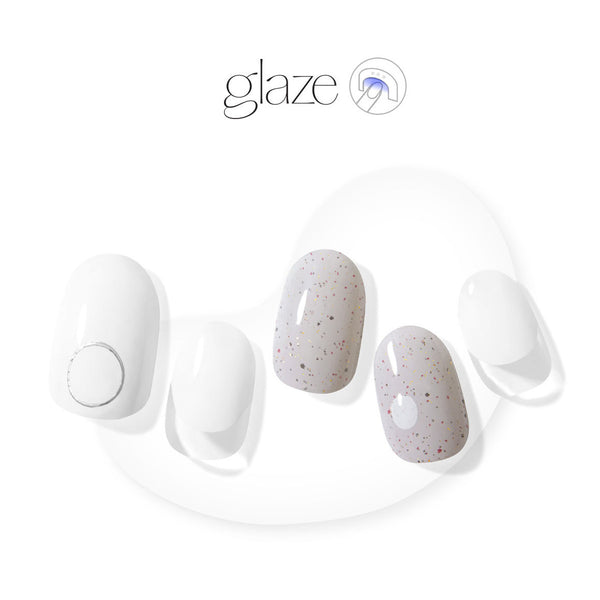 [WEDDING DRESS] GLAZE GEL NAIL – WHITE WHISPER