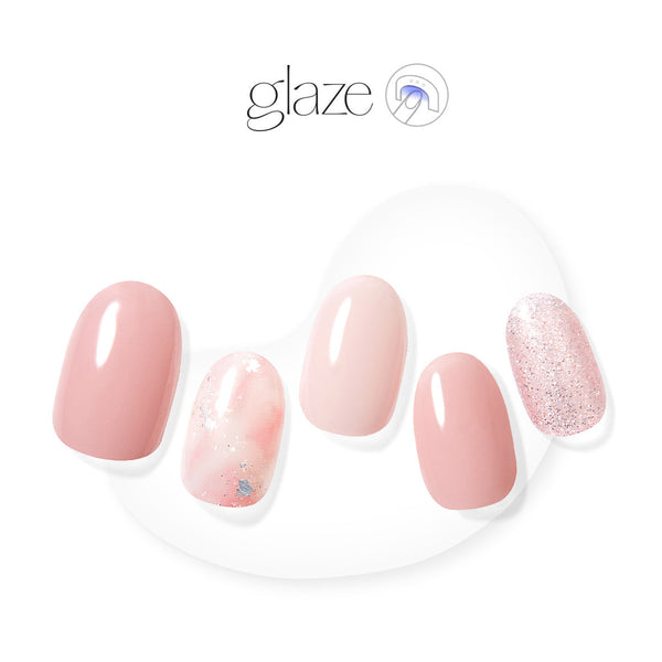 [SPARKLING WATER] GLAZE GEL NAIL – ROSE BLENDING